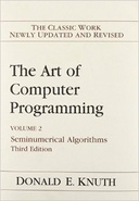 The Art of Computer Programming (vol. 2) / Seminumerical Algorithms